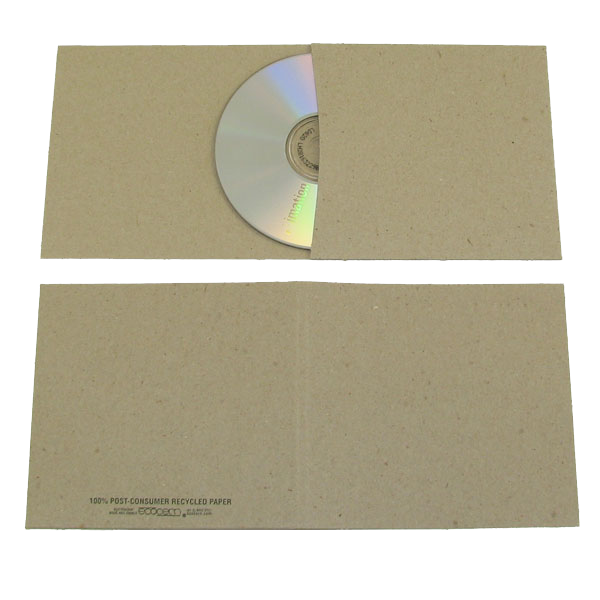 Recycled CD case or folder