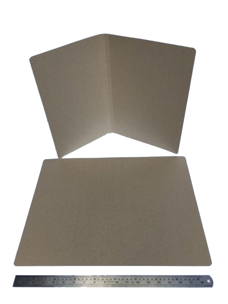 50 Pack Red A4 Document Wallets – Made From 100% Recycled Manilla Cardboard (Eco-Friendly)